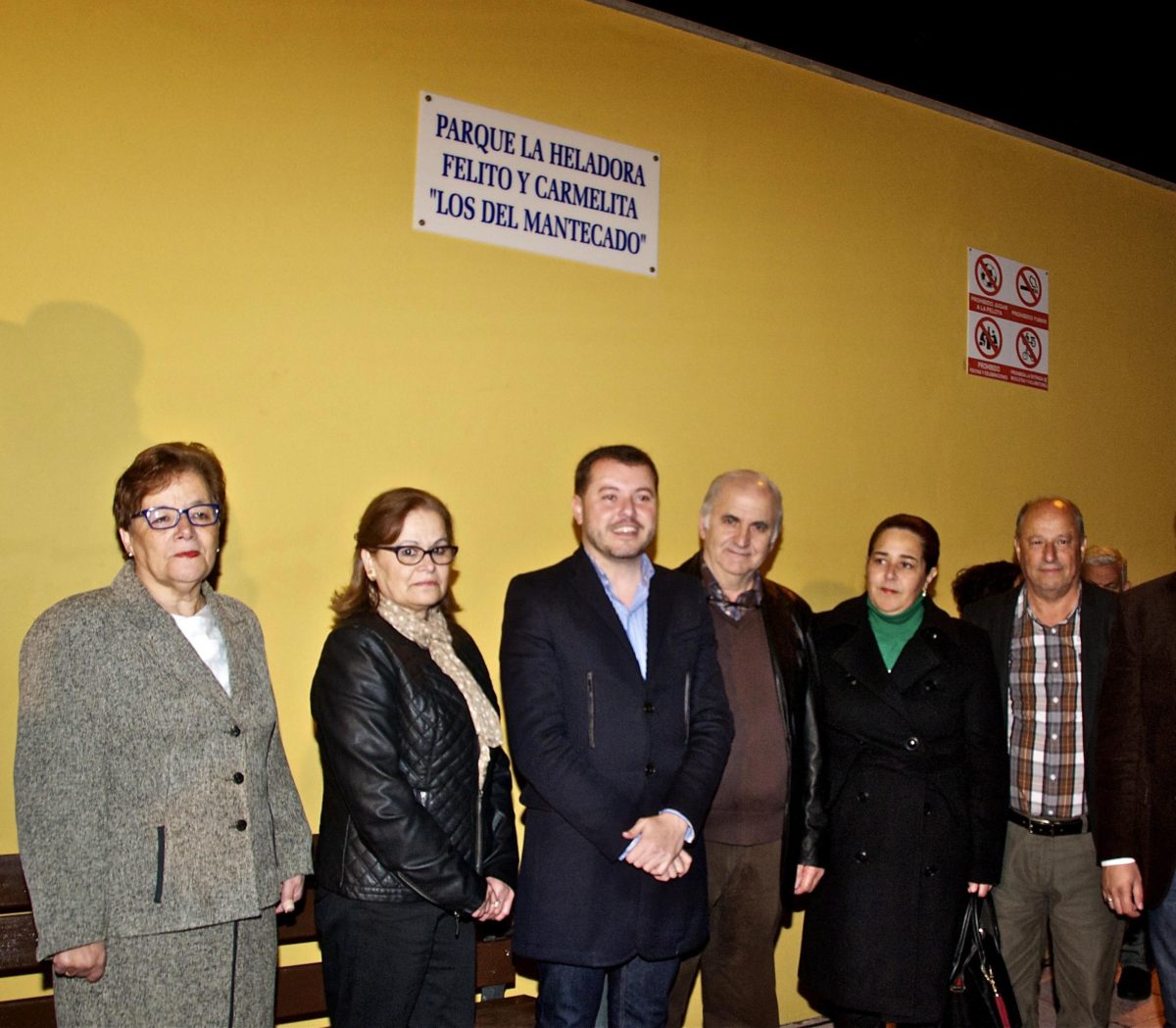 Gáldar dedica en La Montaña el Parque de Felito y Carmelita los del Mantecado y el Pasaje de Paco Guzmán el carnavalero de Gáldar