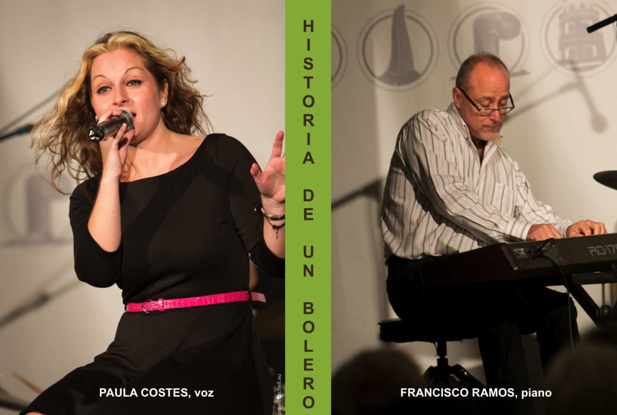 La cantante Paula Costes con Paco Ramos al piano ofrecen en Gáldar “Historia de un bolero”.