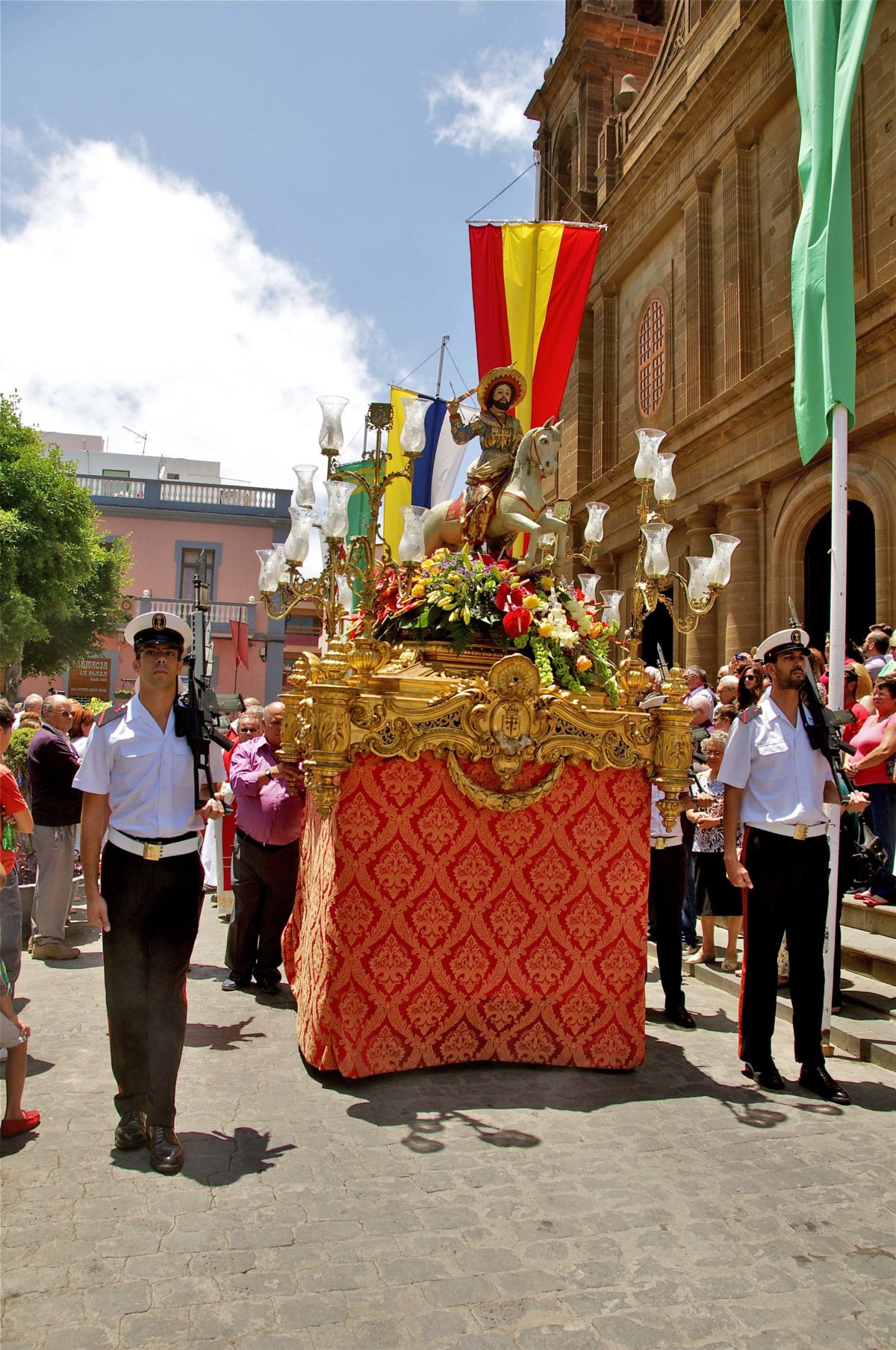 Toda Gáldar celebró el día de Santiago
