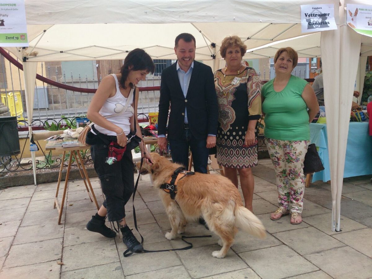 “Animal Party” de Gáldar logra concienciar sobre la importancia de la Adopción de Mascotas.