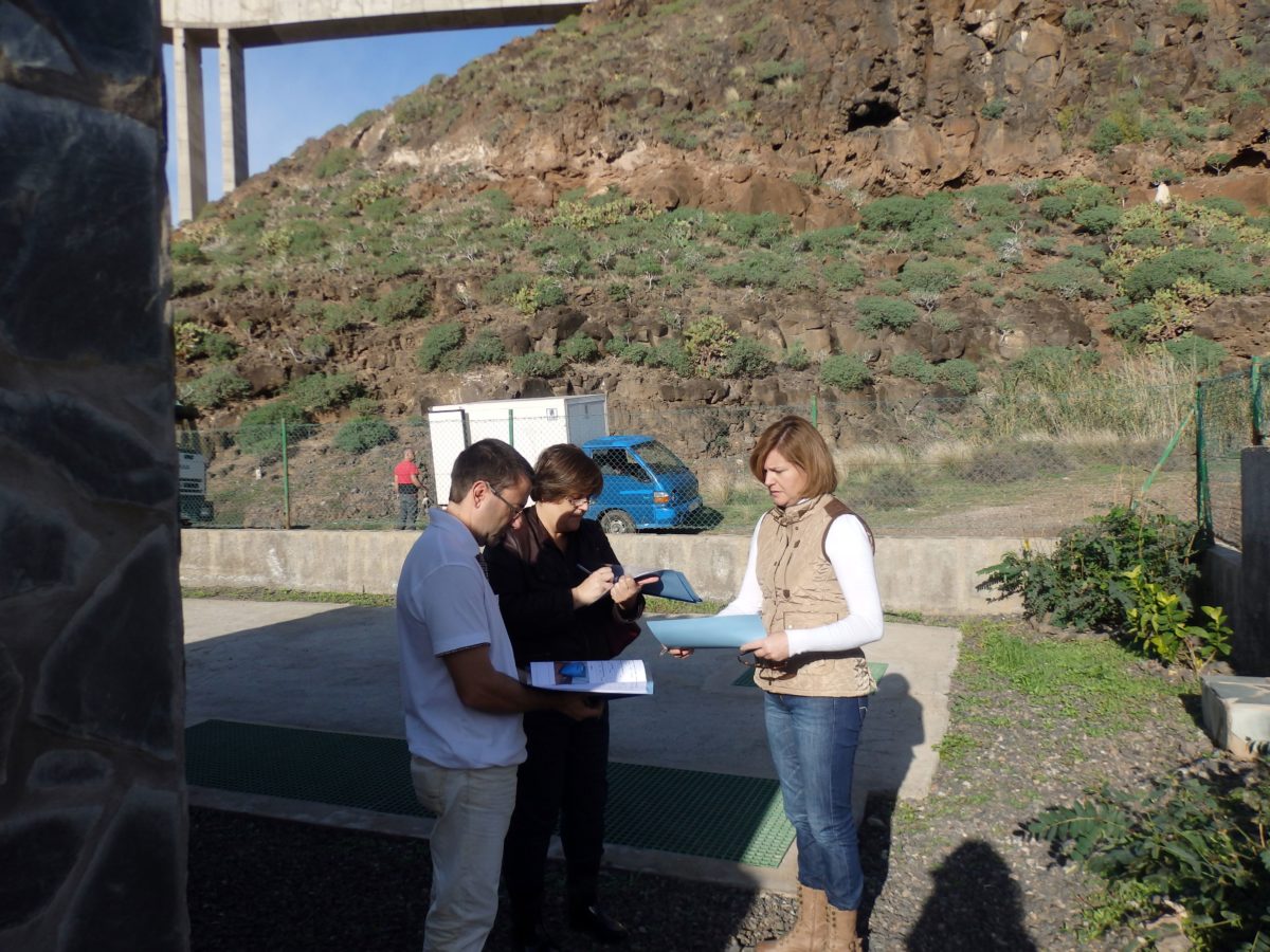 El Ayuntamiento de Gáldar hace entrega de la depuradora de El Juncal al Consejo Insular  de Aguas para su mantenimiento y explotación