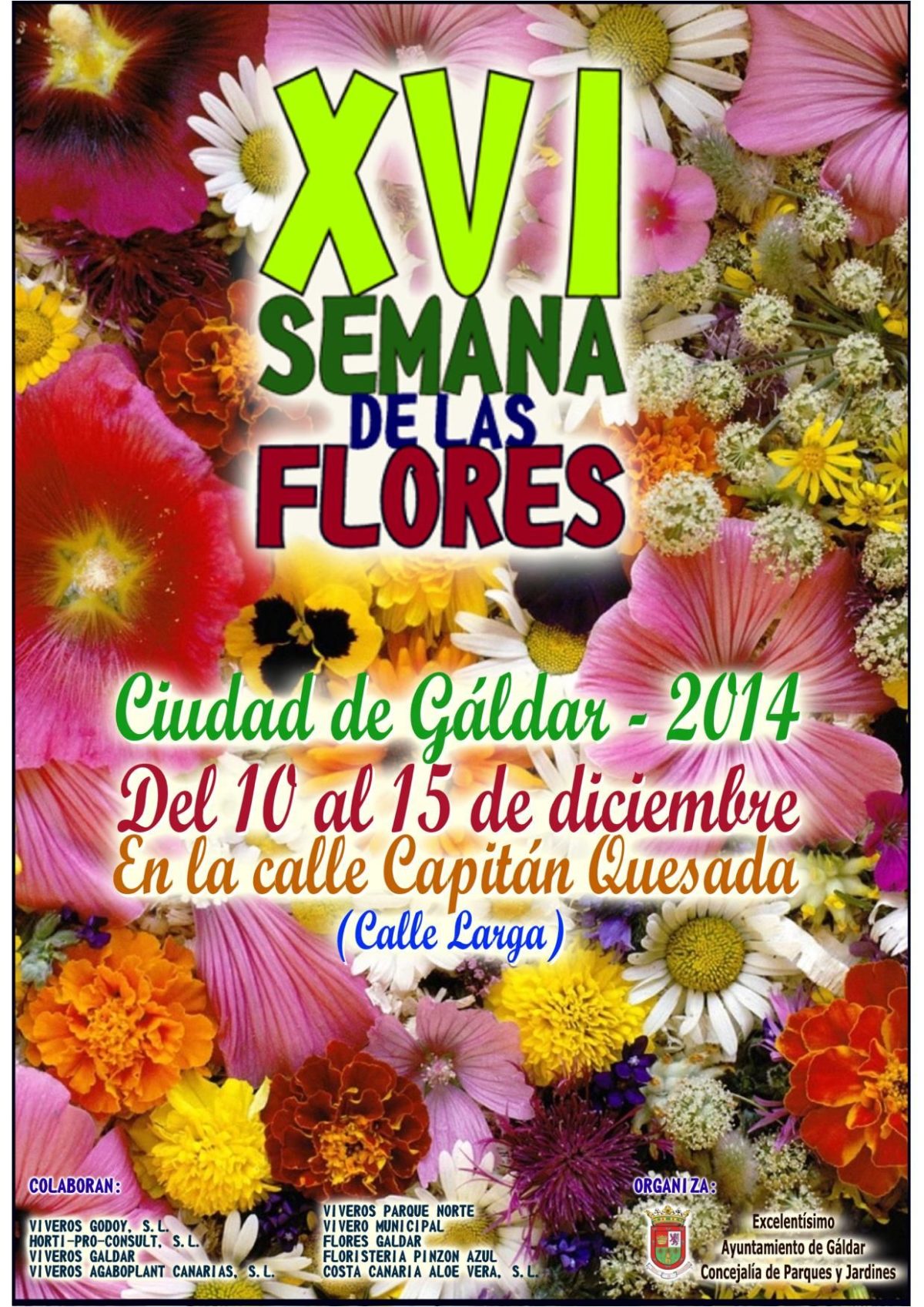 La Calle Larga se cubre de verde en la XVI Semana de las Flores y Plantas