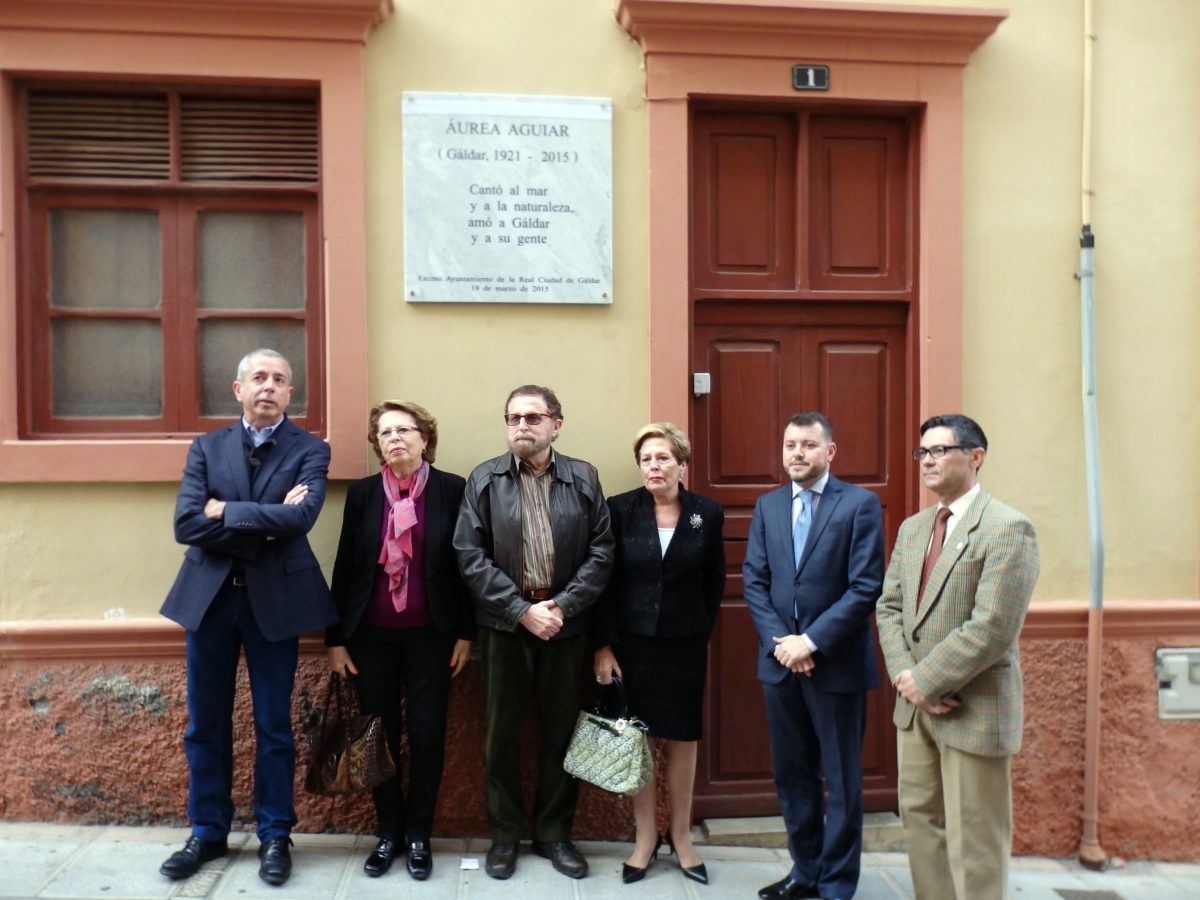 El municipio de Gáldar brinda una “fiesta literaria” al recuerdo de Áurea Aguiar