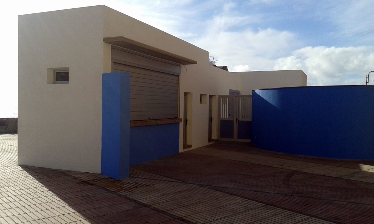 El ayuntamiento saca a subasta la explotación del Balneario de Sardina de Gáldar.