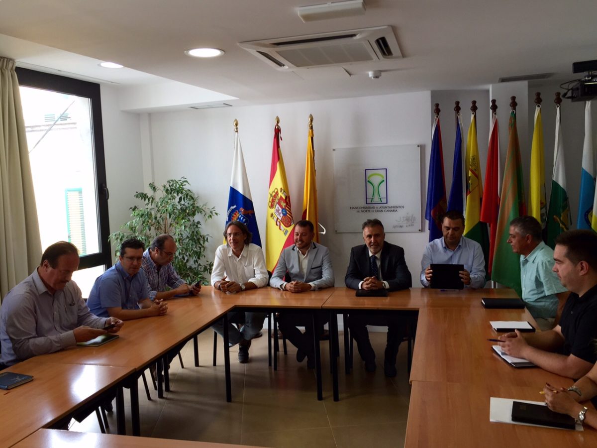 Cabildo y Mancomunidad consideran vital el desarrollo de las infraestructuras viarias del Norte
