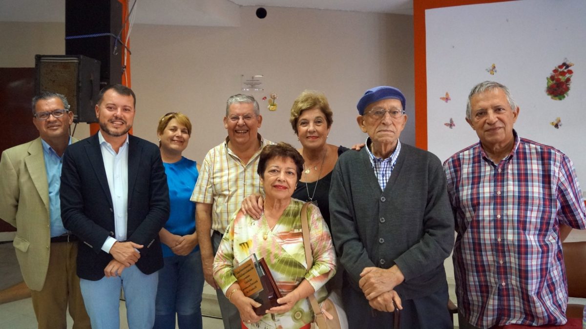 Isidro Vera Suárez recibe todo el cariño de su municipio a las puertas de cumplir cien años.