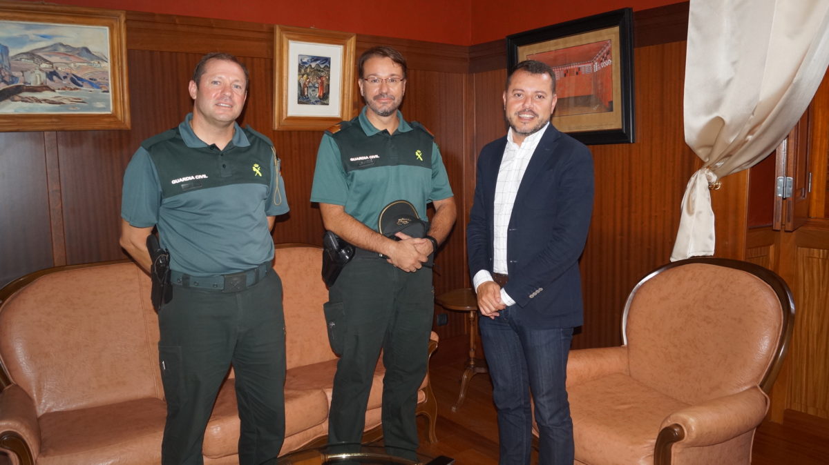 Recepción Oficial al nuevo comandante del Puesto de la Guardia Civil