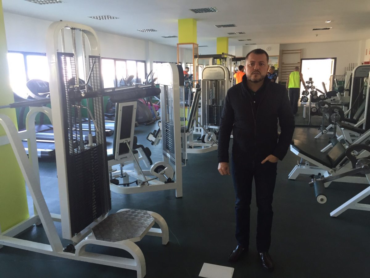 La sala de musculación reanuda su actividad.
