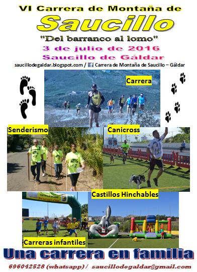 Apertura de insripciones de la VI Carrera de Montaña “Del Barranco al Lomo” de Saucillo de Gáldar