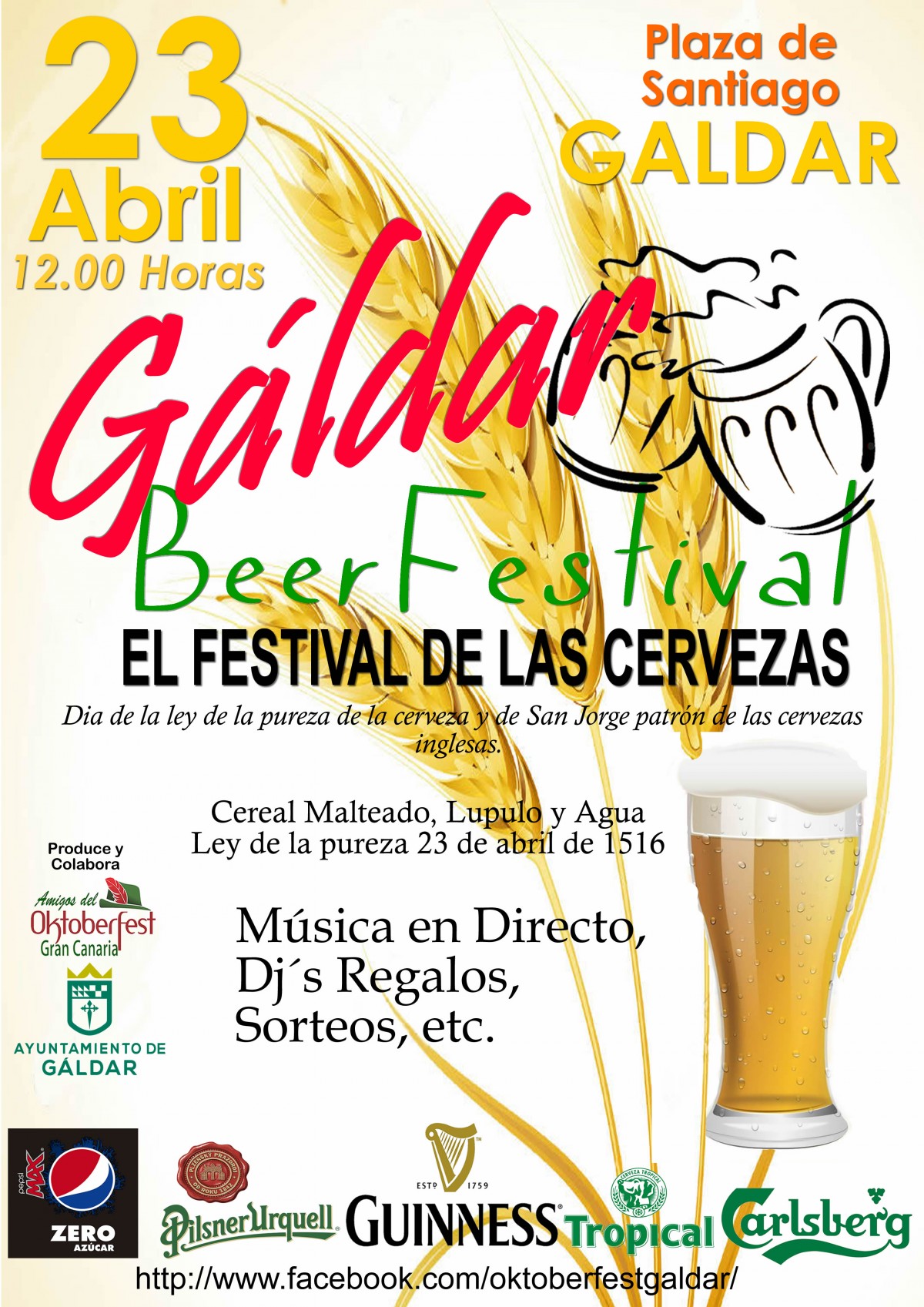 Vuelve a la Plaza de Santiago el Gáldar Beer Festival