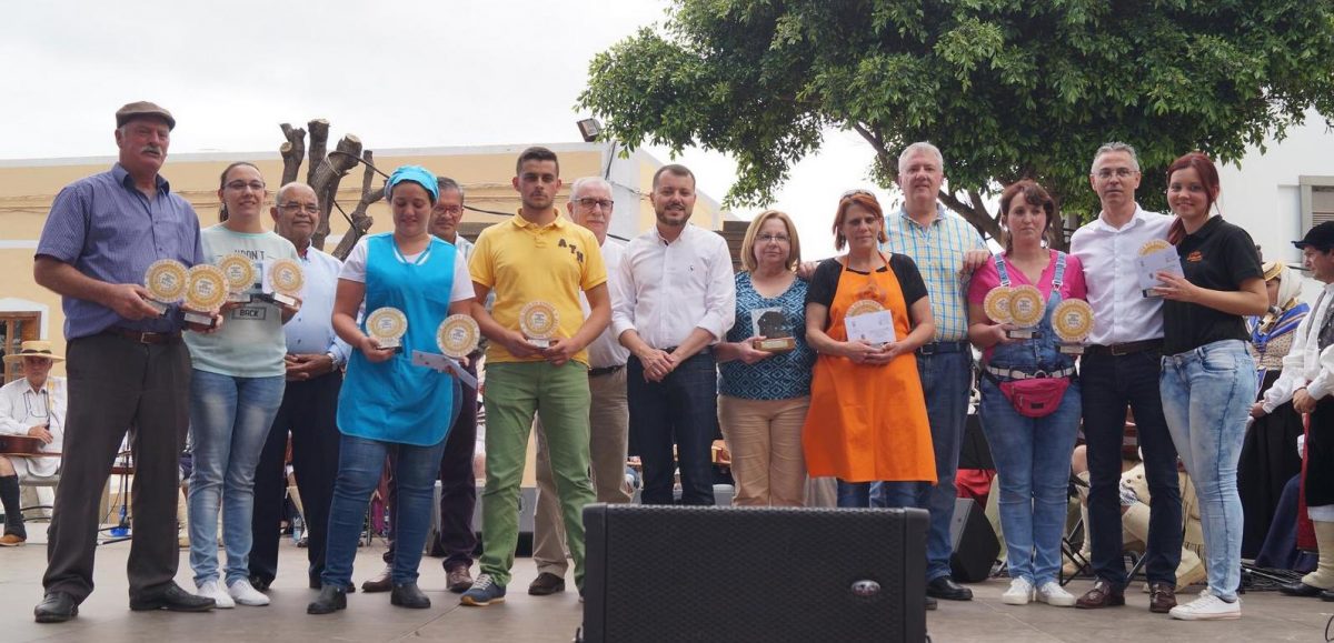 Más de 600 kilos de queso vendidos en la Feria de Gáldar este domingo