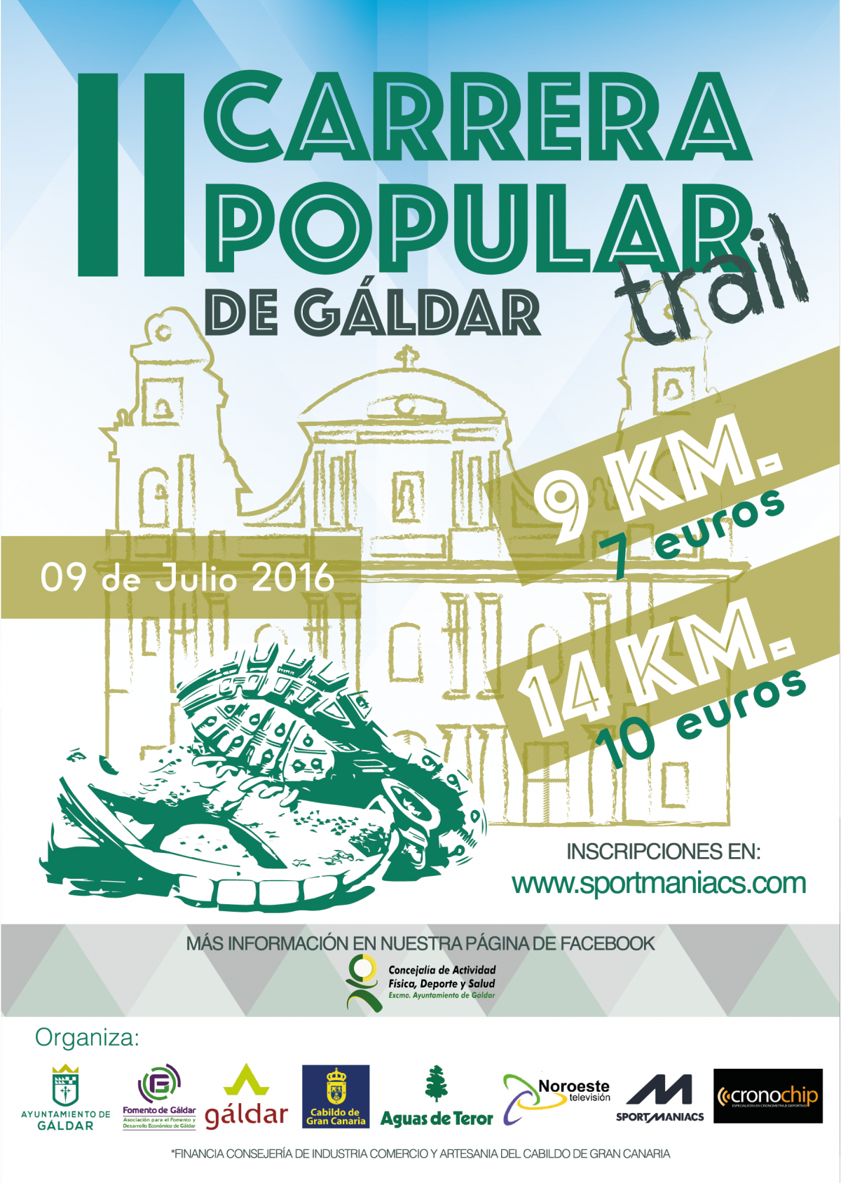 Último día de inscripción para la II Carrera Popular de Gáldar
