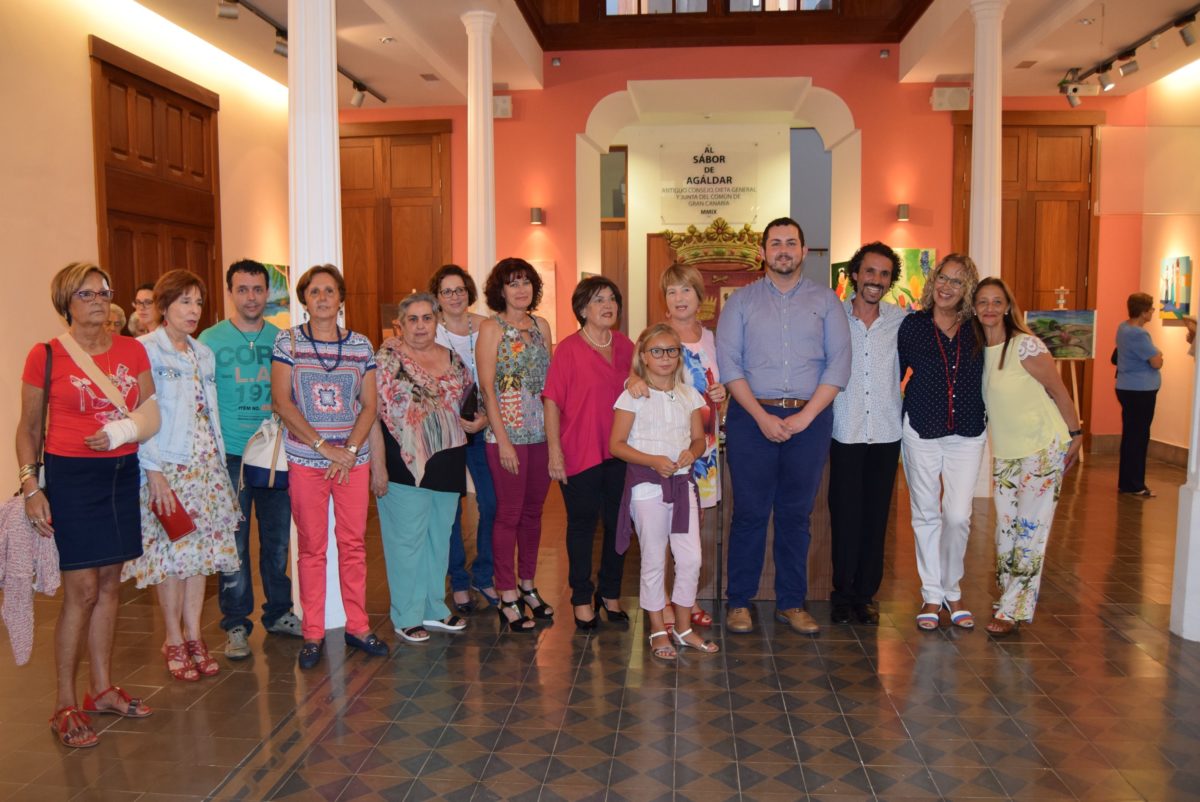 La Sala Sabor acoge la exposición de la Academia de Pintura Josefa Medina