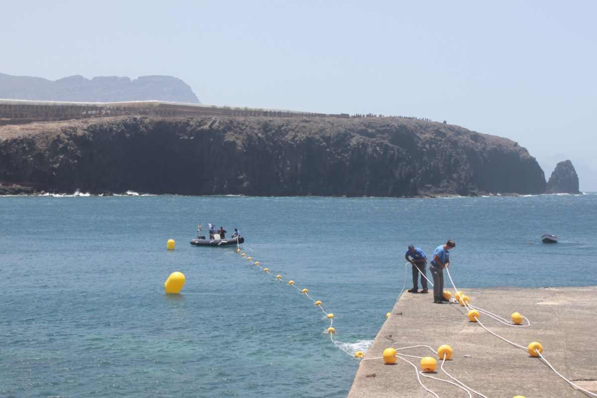 El Ayuntamiento de Gáldar lleva a cabo el balizamiento de la Playa de Sardina