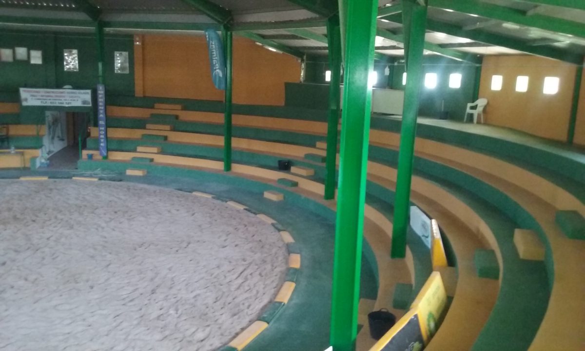 El Ayuntamiento de Gáldar lleva a cabo la mejora del Terrero Municipal de Lucha Canaria