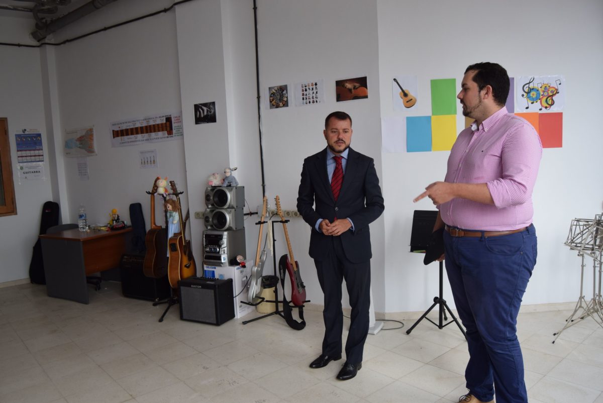 El Ayuntamiento de Gáldar lleva a cabo la ampliación y mejora de aulas en la Escuela Municipal de Música Pedro Espinosa