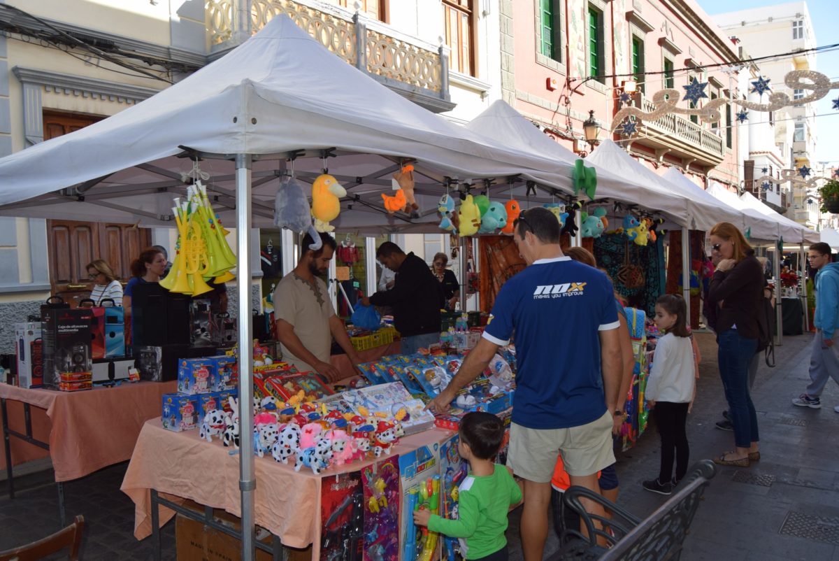 Fomento de Gáldar valora como un “éxito” la feria comercial de este sábado