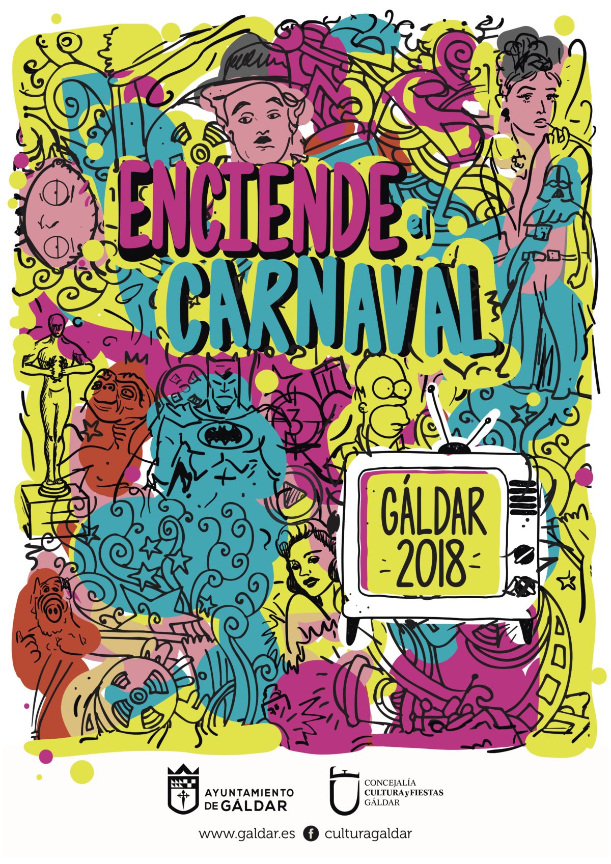 Gáldar presenta este jueves su Carnaval de la Televisión 2018