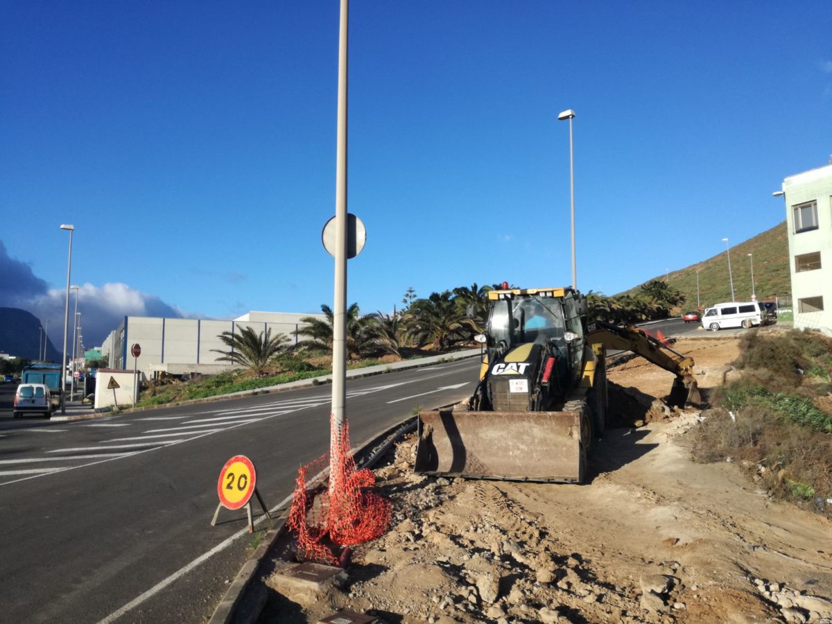 Arrancan las obras de la segunda fase de mejora de la Zona Industrial de San Isidro de Gáldar