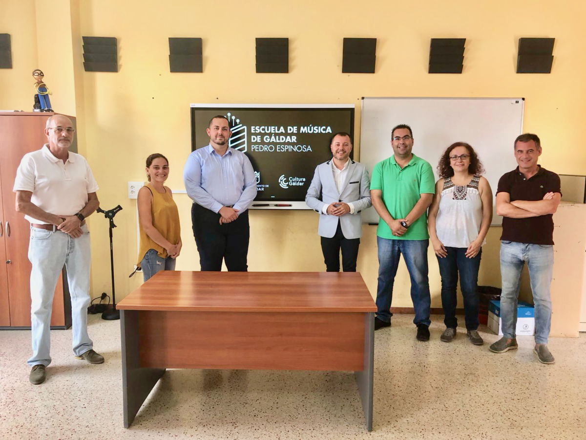 La Escuela de Música de Gáldar pionera en la implantación de la enseñanza digital del Lenguaje Musical