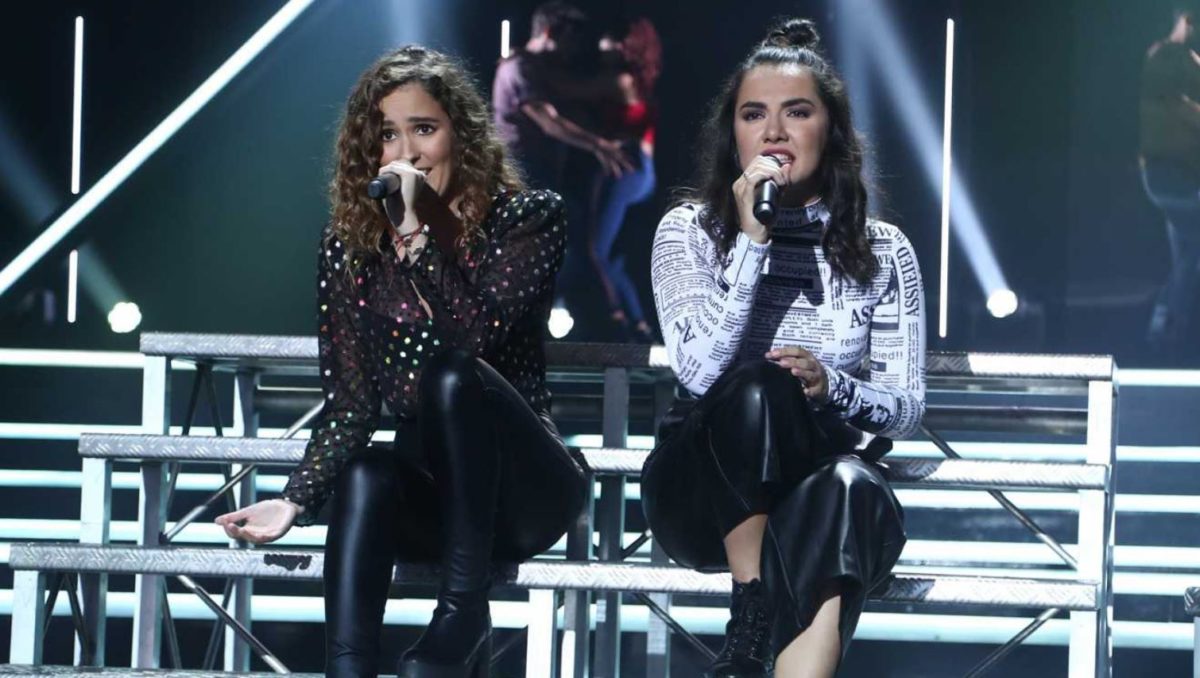 Marta y Marilia consiguen conectar con su interpretación de «Lo echamos a suertes»