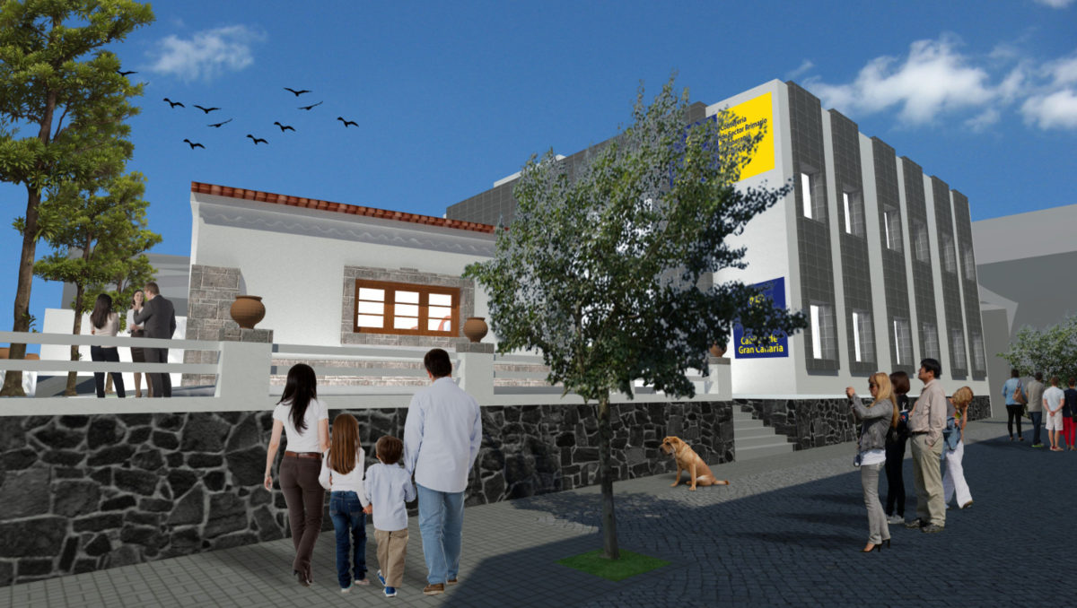 El Cabildo solicita licencia al Ayuntamiento para el nuevo edifico de Extensión Agraria y Juzgados de Gáldar