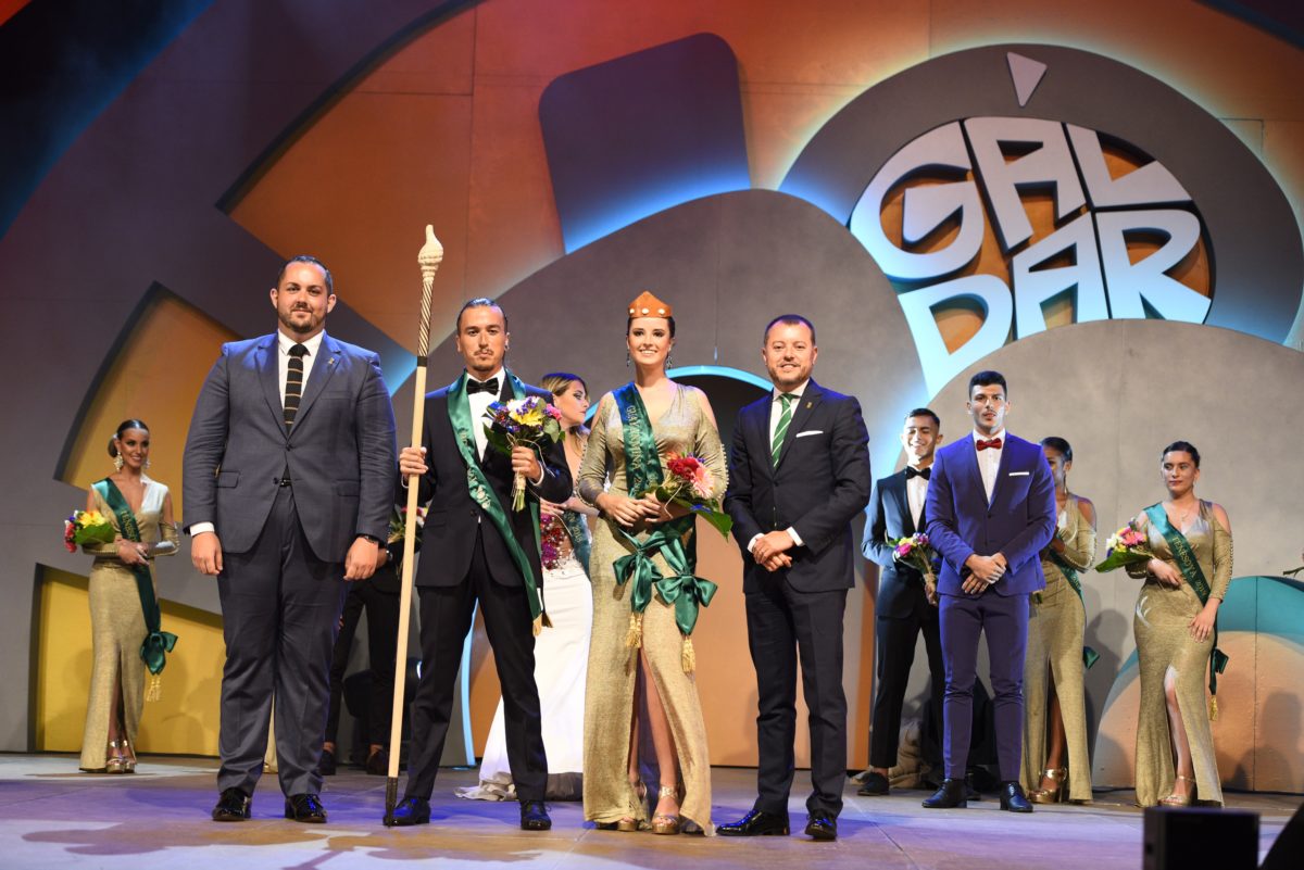 Alejandra del Pino Martín y Matías Tartarini, Guayarmina y Bentejuí de las Fiestas de Santiago 2019