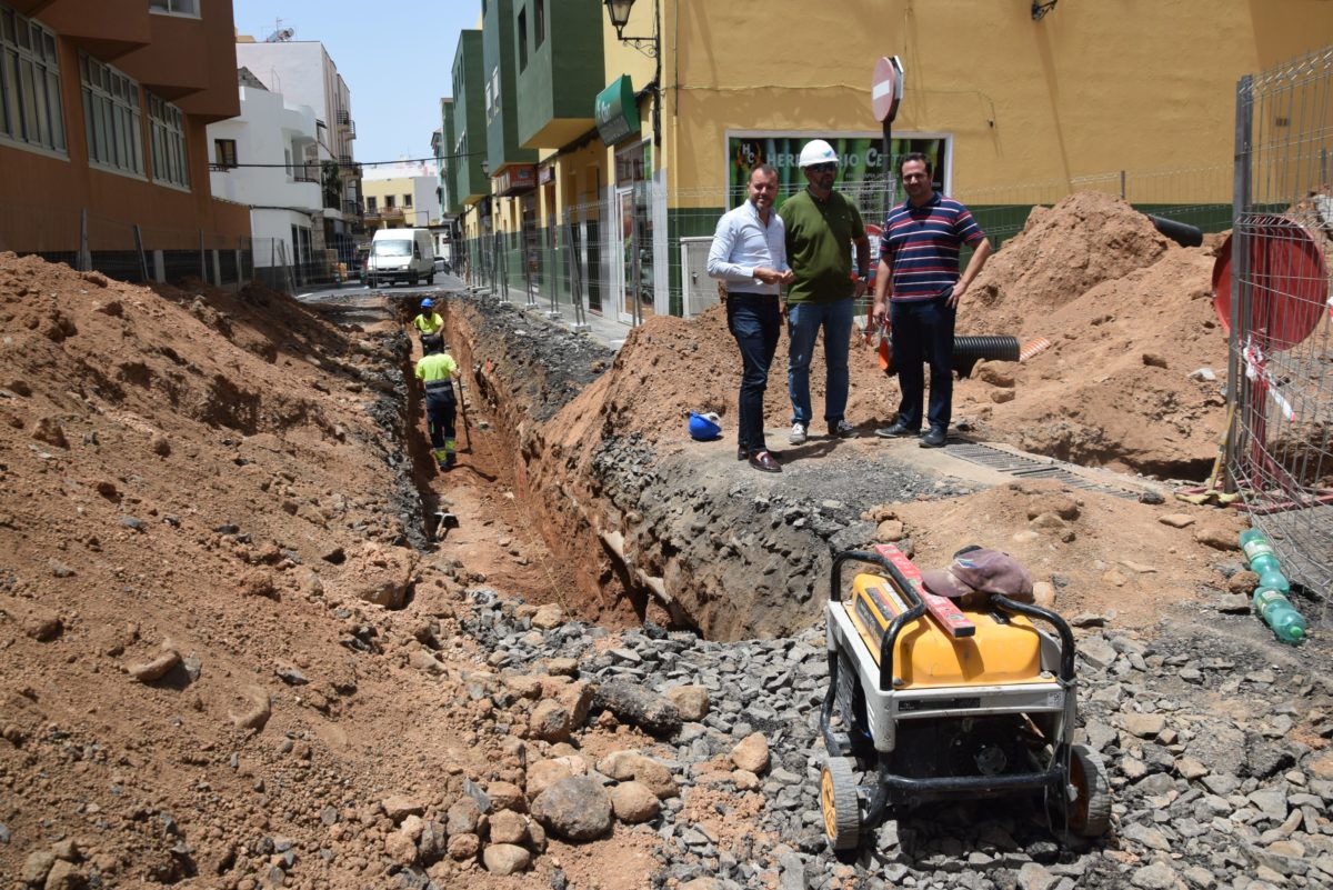 Comienzan a buen ritmo las obras de ZCA en la calle Drago y Margarita Fernández