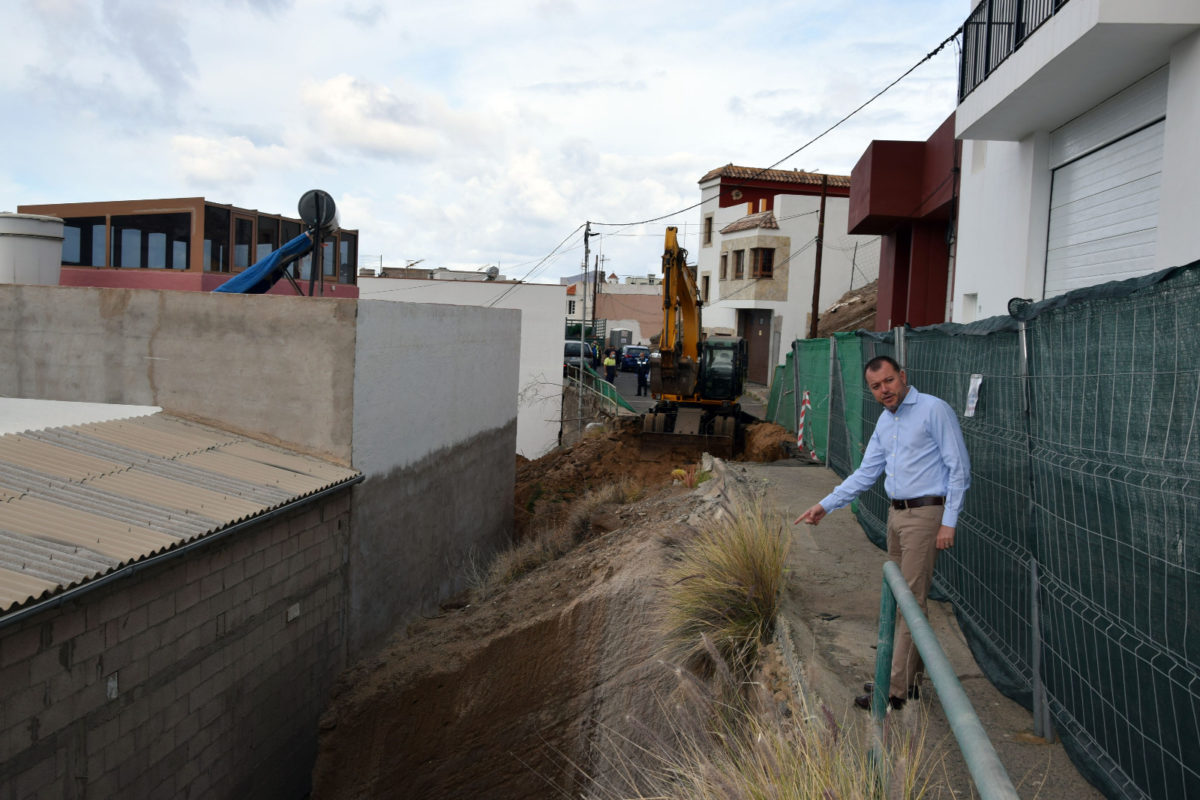 En marcha las obras de ampliación de la Calle José Gil Alonso en Becerril