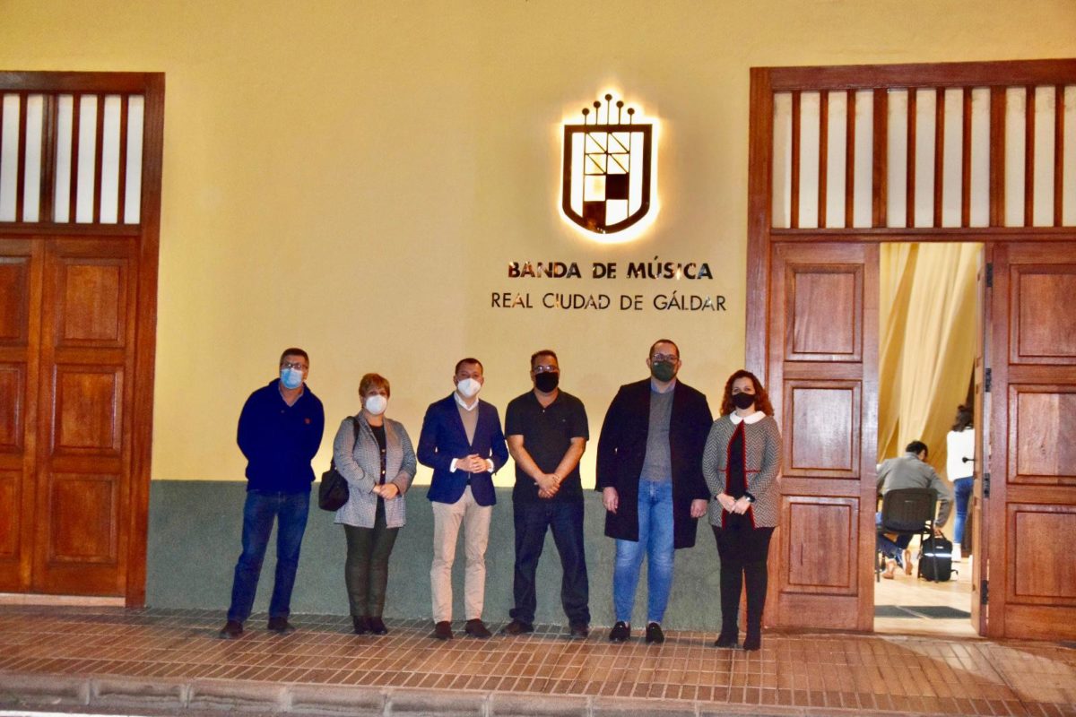 El Ayuntamiento de Gáldar adapta el Almacén de los Romero para que la Banda Municipal siga con sus ensayos cumpliendo la normativa