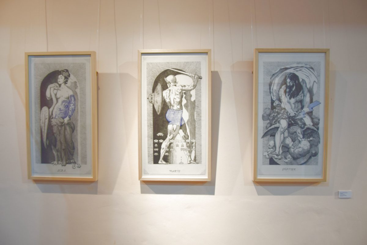 Nueve creadores seleccionados en la última edición del concurso ‘Gran Canaria de Series de Obra Gráfica’ exponen en Gáldar