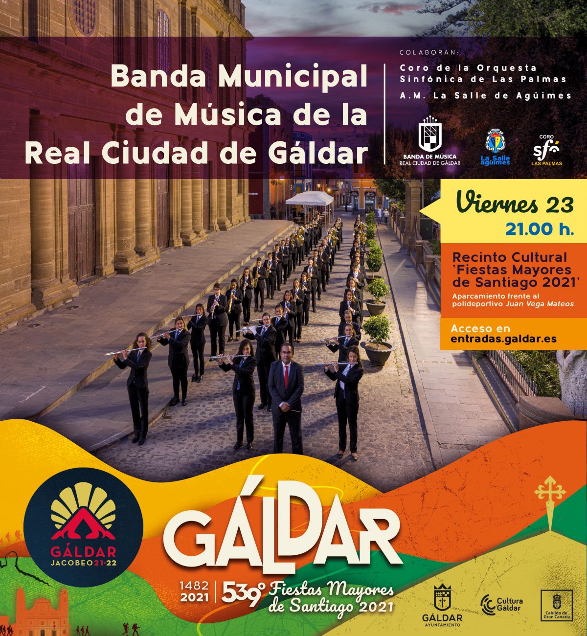 Concierto extraordinario de la Banda Municipal de Música de la Real Ciudad de Gáldar