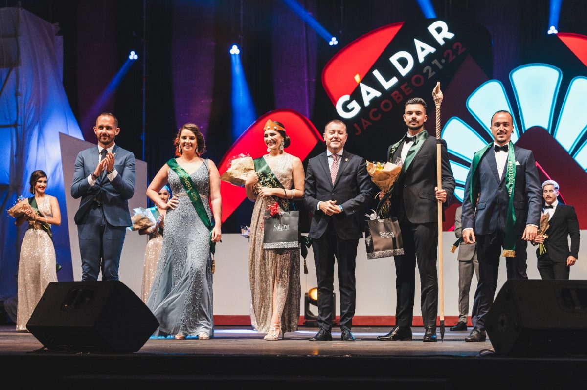 Águeda Díaz y Josué Tacoronte, Guayarmina y Bentejuí de las Fiestas Mayores de Santiago 2021