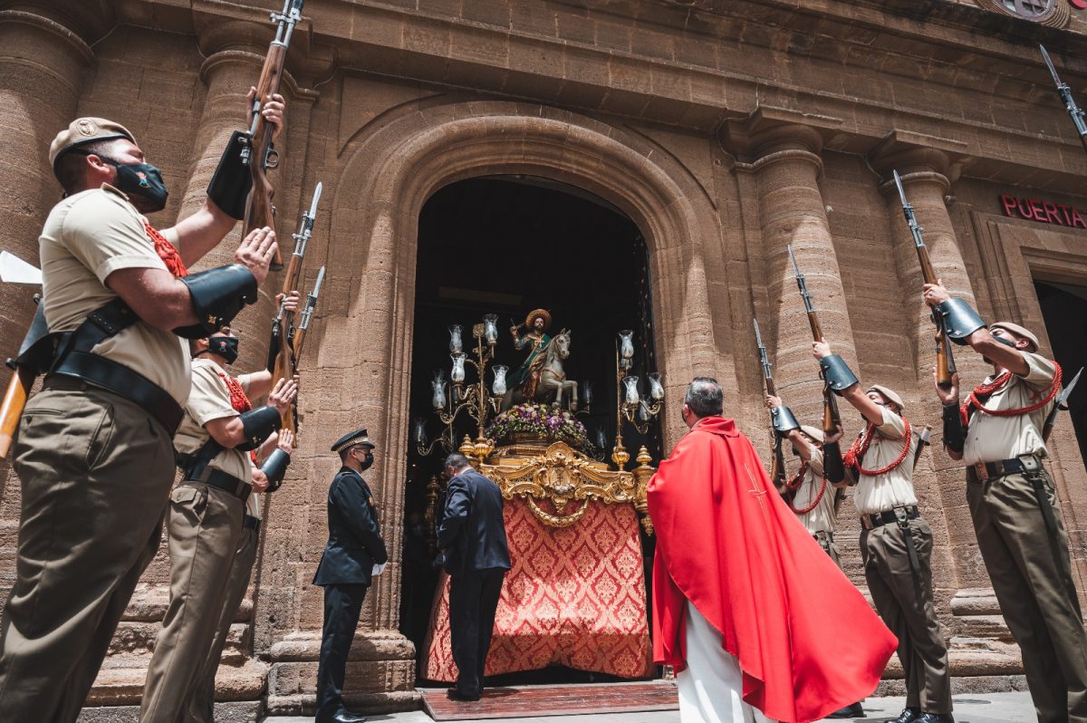 Gáldar celebró el día grande en honor Santiago en su más que especial Año Santo Jacobeo
