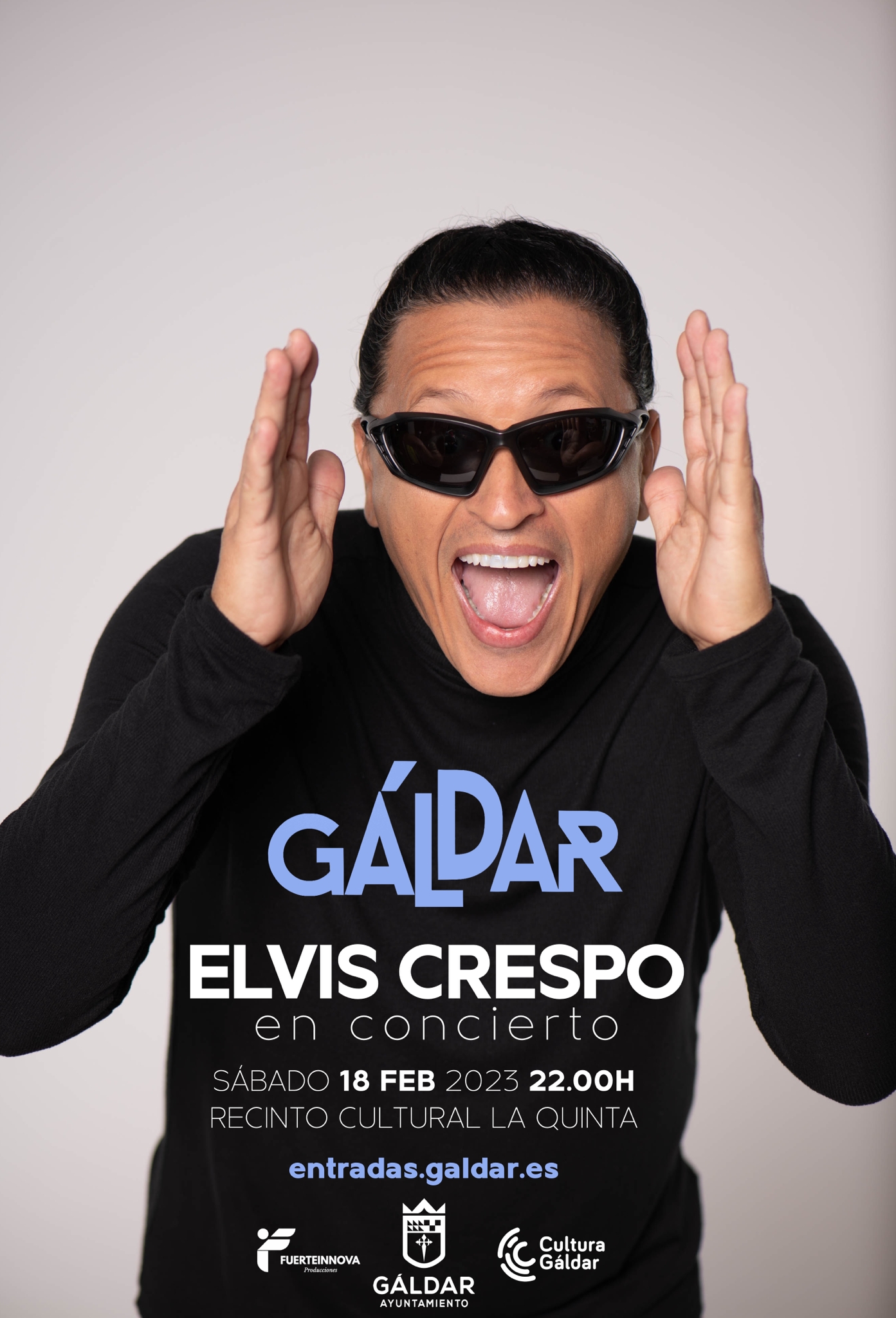 Elvis Crespo en concierto Ayuntamiento de Gáldar