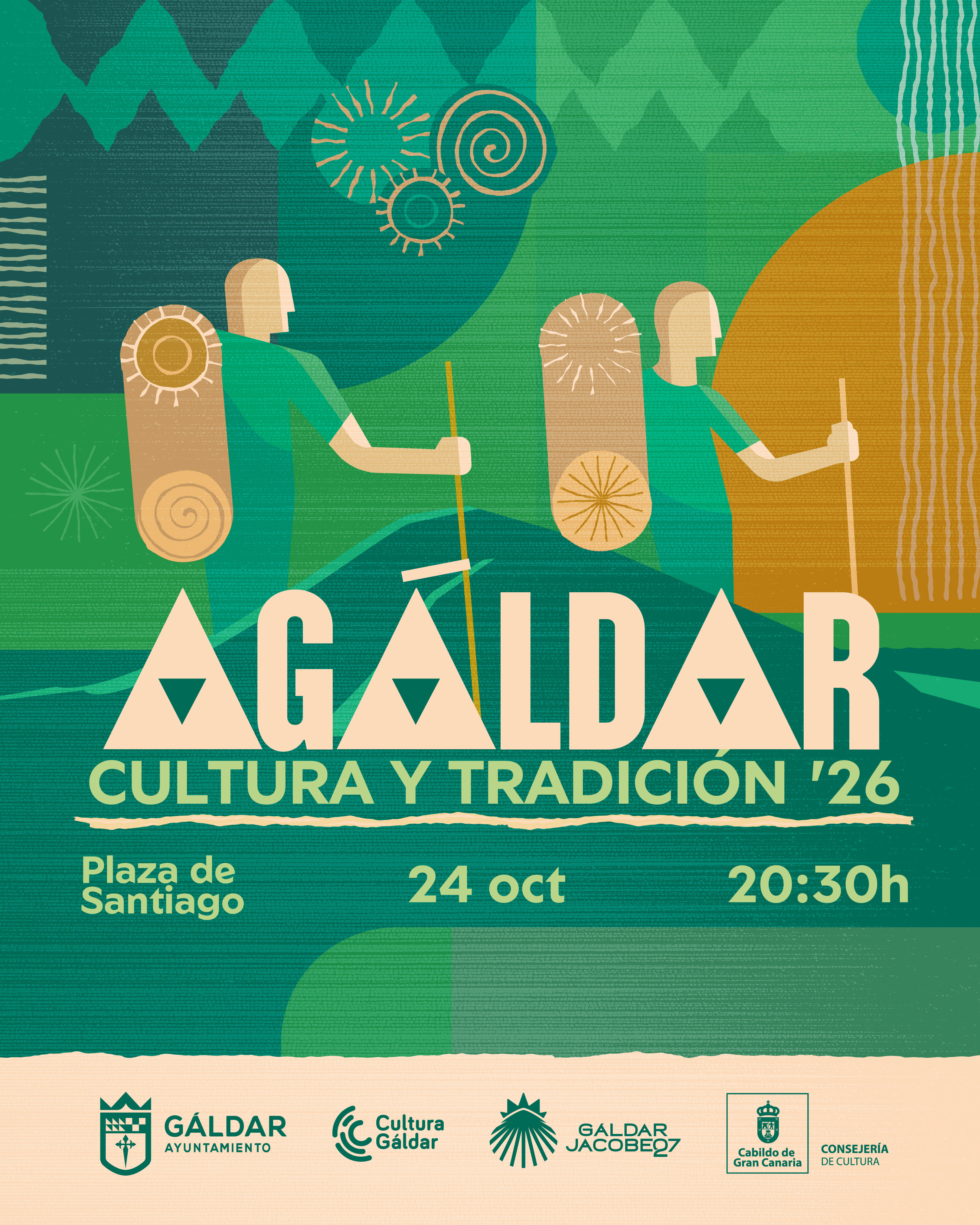 El Festival Agáldar Cultura y Tradición regresa el sábado 24 de octubre en el frontis del Santuario de Santiago